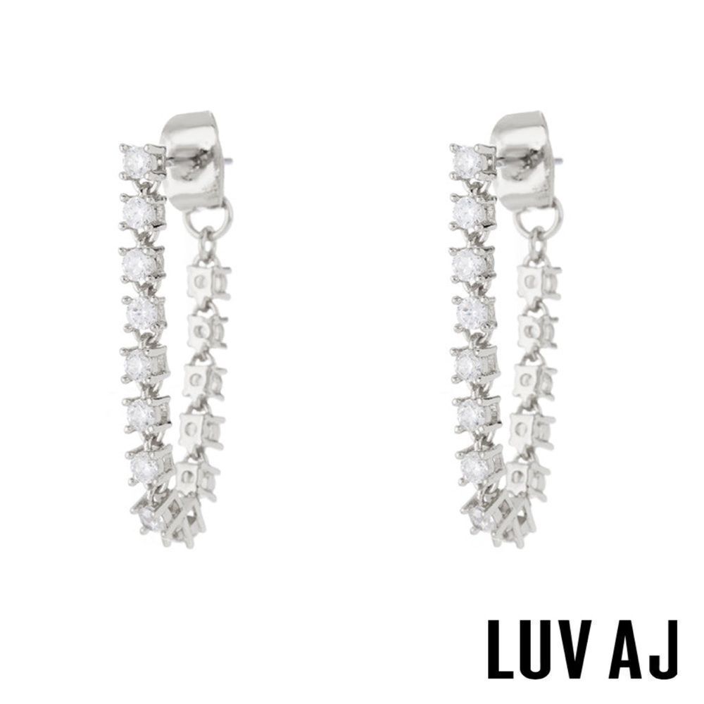 LUV AJ Baller Chain Studs (Silver)